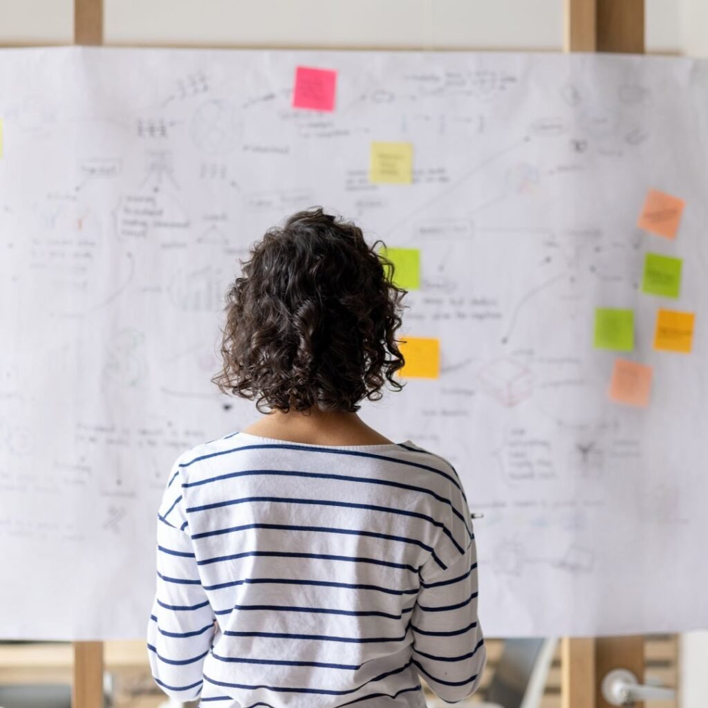 Women entrepreneurs working on startup ideas in London