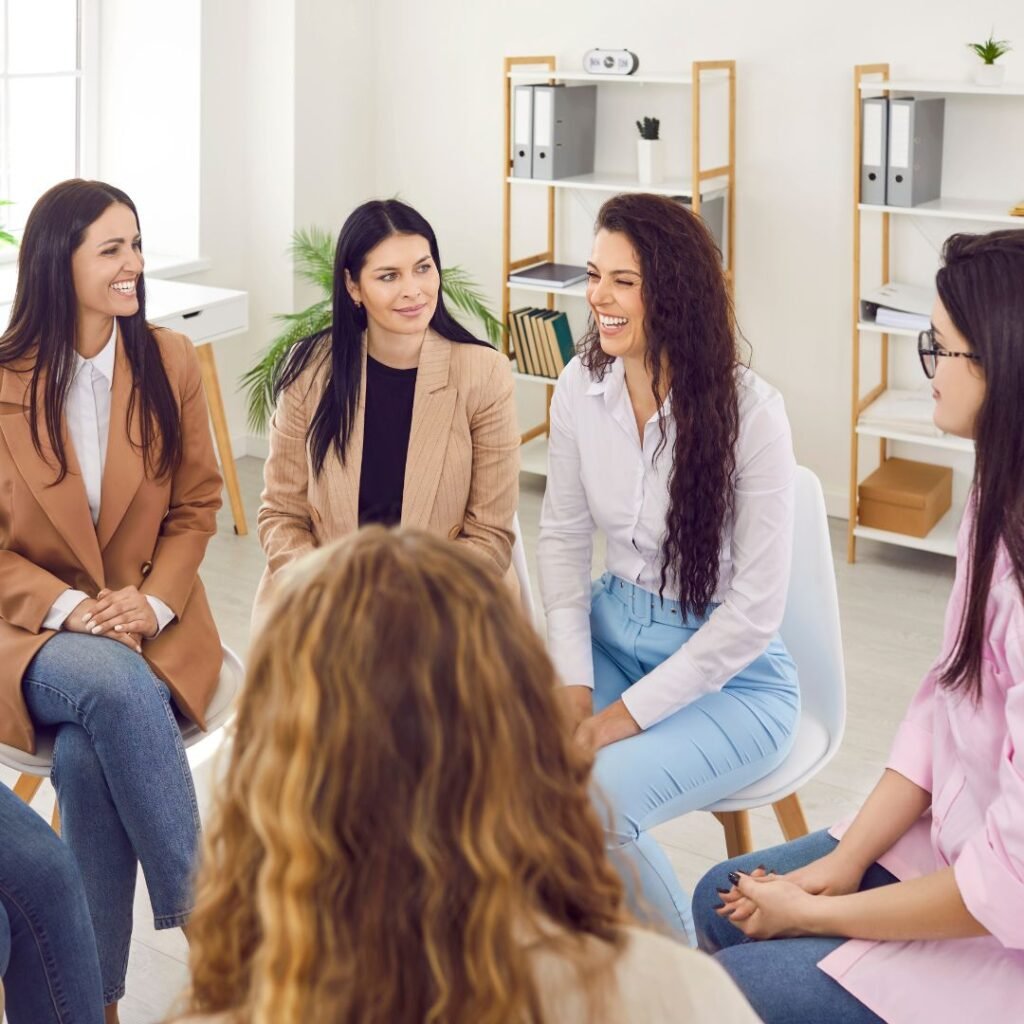 Women entrepreneurs working on startup ideas in London