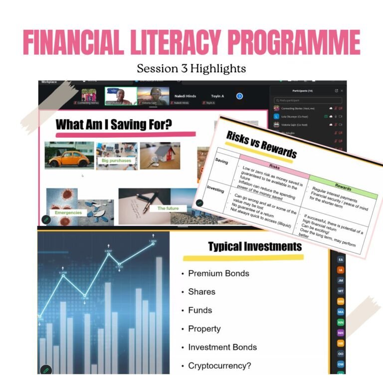 Introduction to Savings & Investing: Key Lessons from the Third Session of Our Financial Literacy Programme